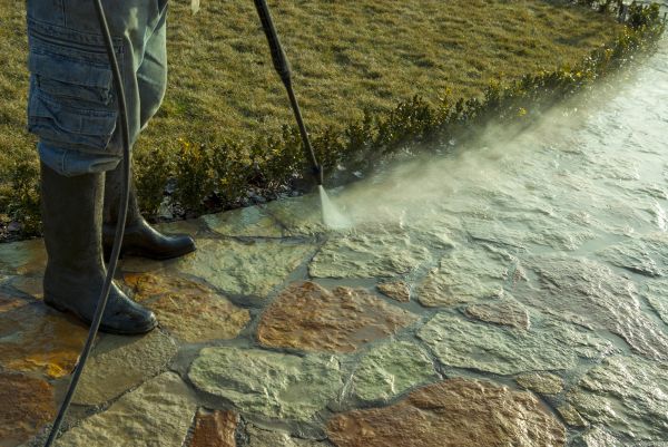 Cost of Stone Power Washing in Manteca