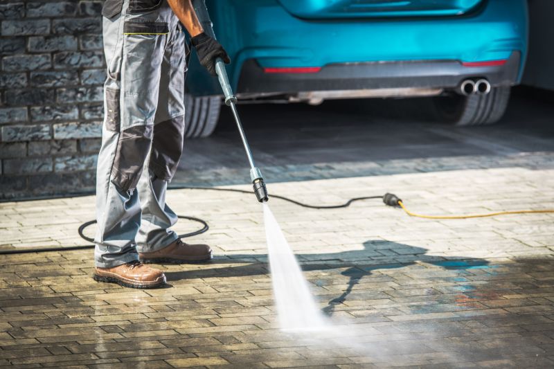 Power Washing Equipment in Action